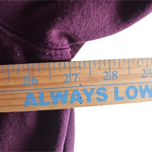 Hello Kitty My Hero Academia Hoodie 2XL Sanrio Anime Burgundy Otaku Streetwear - Picture 14 of 14